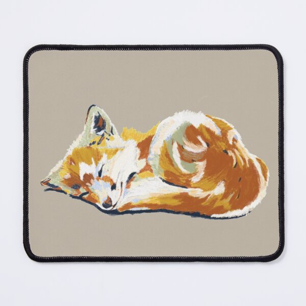 Item preview, cute sleeping fox designed and sold by StudioCarper.
