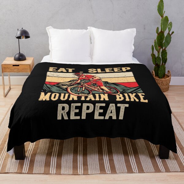Item preview, eat sleep Mountain Bike repeat Retro vintage bicycle riding eat sleep Mountain Bike repeat Retro vintage designed and sold by jojocat90.
