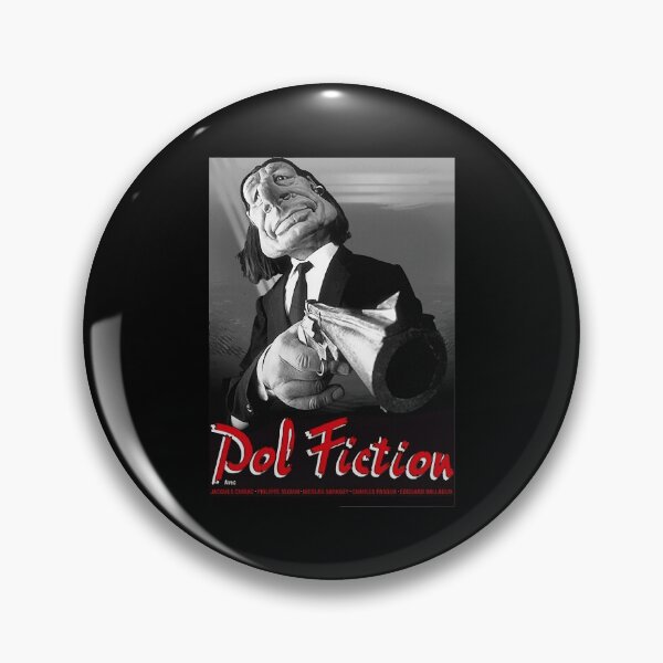 Item preview, Birthday Gift Jacques Chirac Pol Fiction Les Guignols De L'Info Awesome For Movie Fans designed and sold by Zanedachiii.