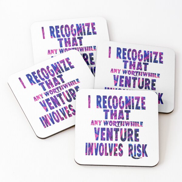 Item preview, Arcano Reconozco que cualquier empresa que valga la pena implica un riesgo. designed and sold by YLIFE.
