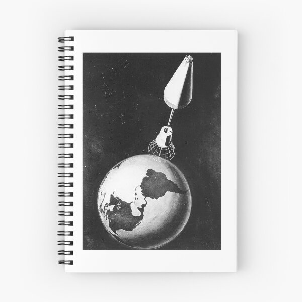 Item preview, Black and White Terra Illustration Art Print designed and sold by Eva Vincent.
