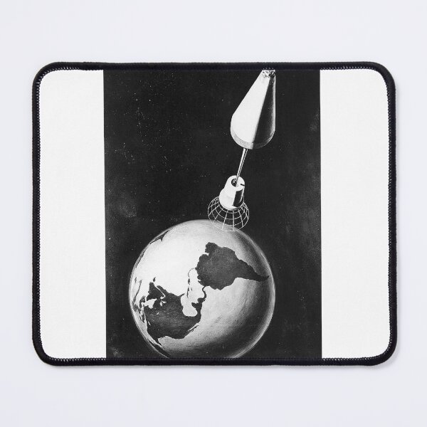 Item preview, Black and White Terra Illustration Art Print designed and sold by Eva Vincent.
