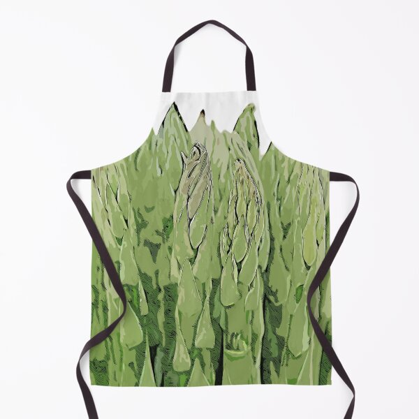 Item preview, Vegan style Green asparagus color art designed and sold by artdragongift 15.