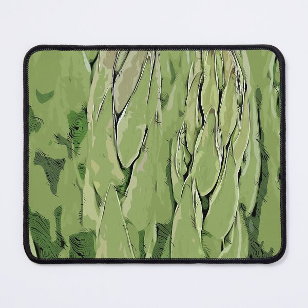 Item preview, Vegan style Green asparagus color art designed and sold by artdragongift 15.