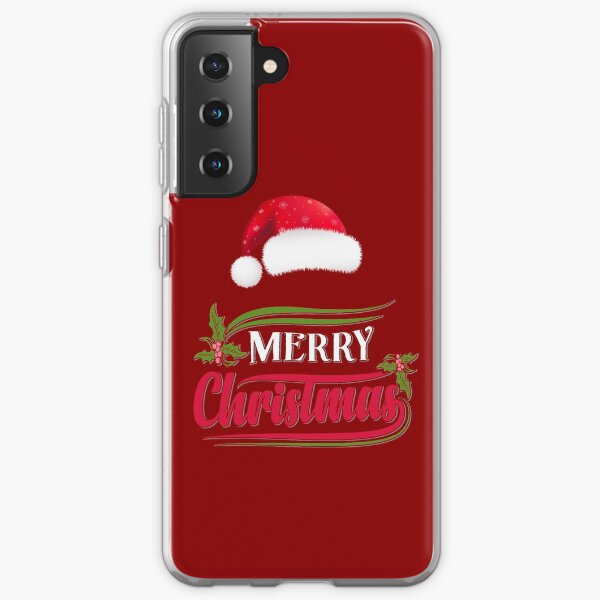 Christmas 2022 Phone Funny Merry Christmas Tree Dark Red Ideas 2022" Samsung Galaxy Phone Case  By Ross-Sergey | Redbubble