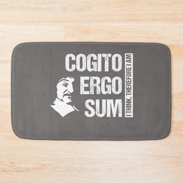 Item preview, Cogito Ergo Sum René Descartes Philosophy T-Shirt Distressed designed and sold by stearman.