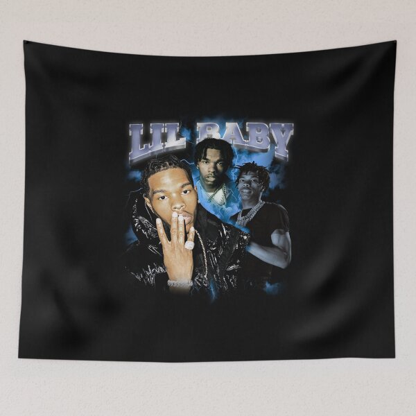 Item preview, Lil baby Vintage 90s Bootleg designed and sold by LiorArts.