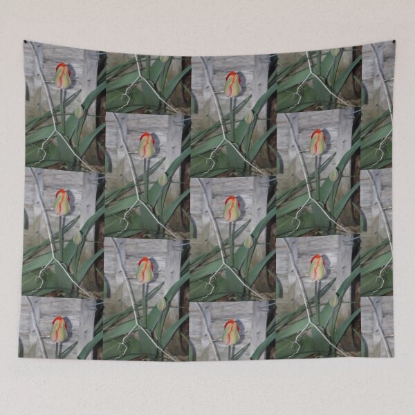 Item preview, Country Orange Springtime Tulip Bushel Basket Background designed and sold by JariHawk.