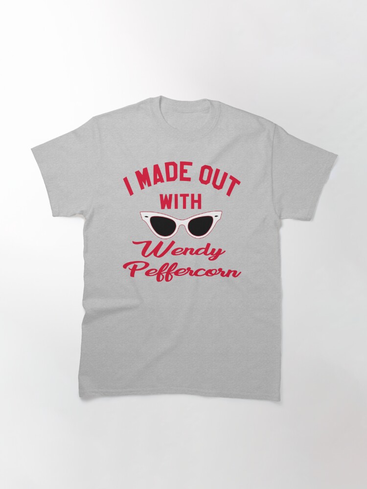 i kissed wendy peffercorn t shirt