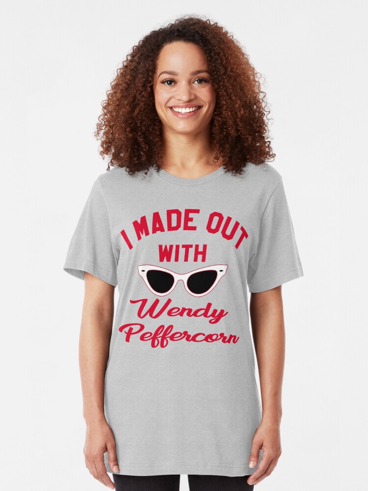 i kissed wendy peffercorn t shirt