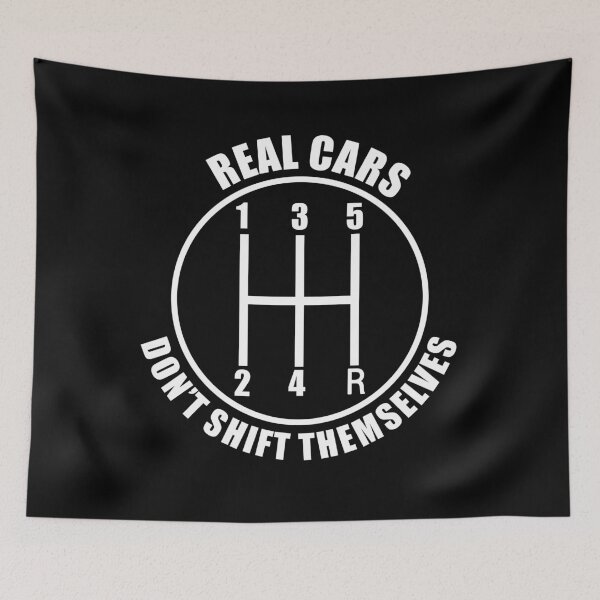Item preview, Real Cars Don't Shift Themselves Auto Racing Mechanic Manual designed and sold by TDesignFactory.