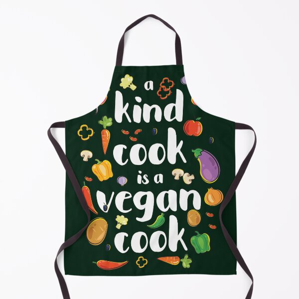 Item preview, Vegan Cook - A Kind Cook designed and sold by Happy Puppy Print On Demand.