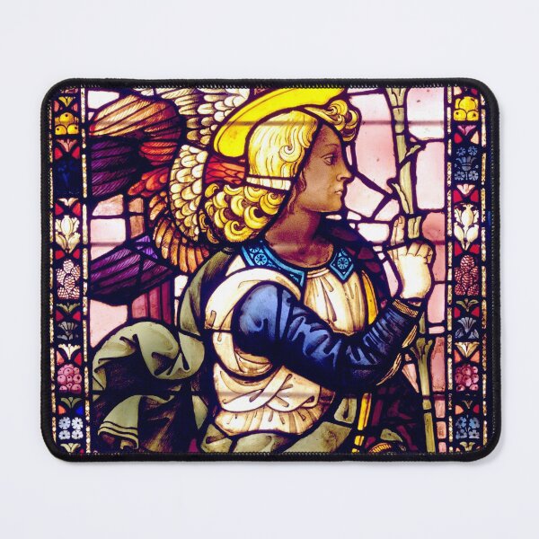 Aperçu de l'œuvre L'Ange | L'Annonciation - Verre inoxydable | Joyeux Noël! créée et vendue par retro-trove.
