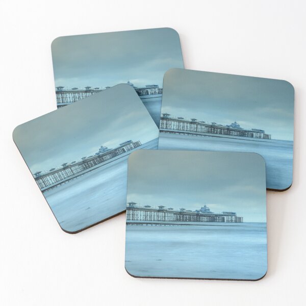 Item preview, Llandudno Pier on a Windy Day designed and sold by MargaretClavell.