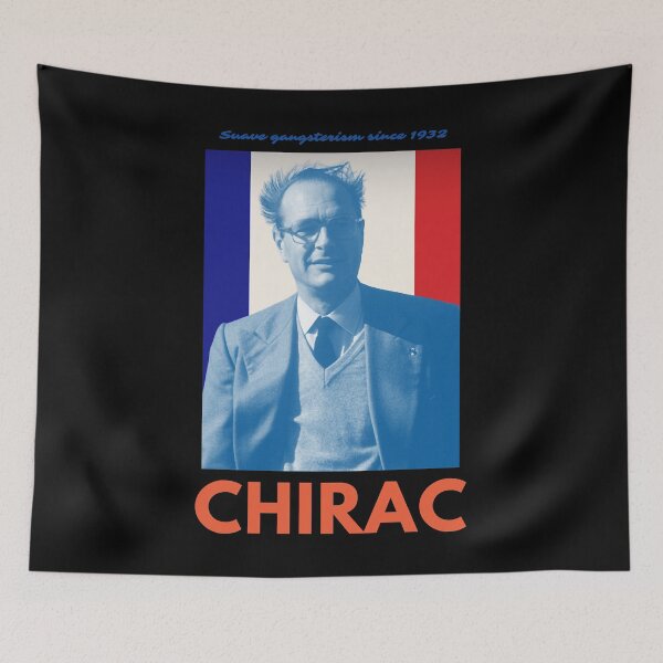 Item preview, Funny Gifts For Fuck Oui Jacques Chirac Flag Gift For Christmas designed and sold by Zanedachiii.