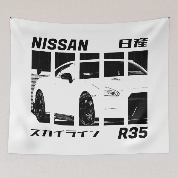 Item preview, NISSAN GT-R R35 Black 'N White 3 designed and sold by Cero81.