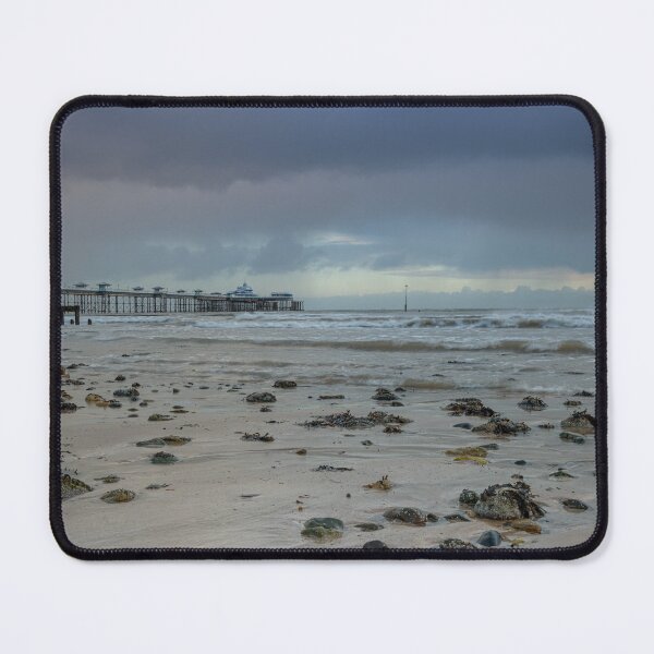 Item preview, Llandudno Pier on a Windy Day designed and sold by MargaretClavell.