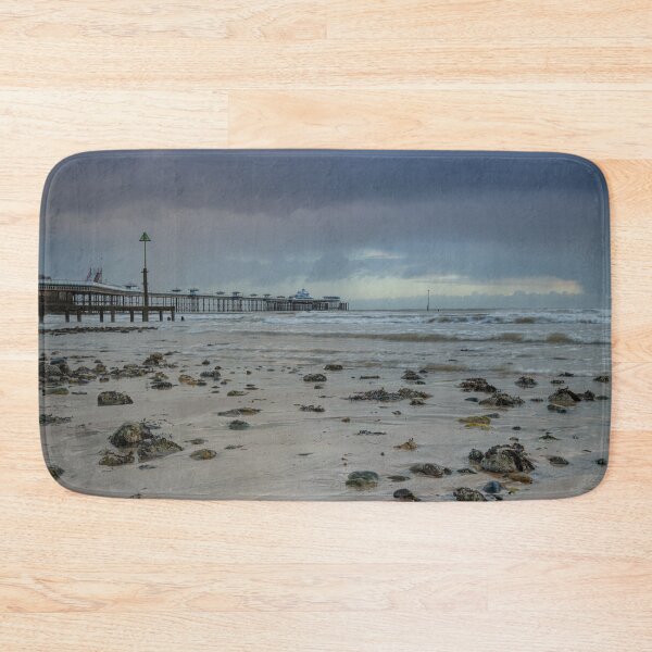 Item preview, Llandudno Pier on a Windy Day designed and sold by MargaretClavell.