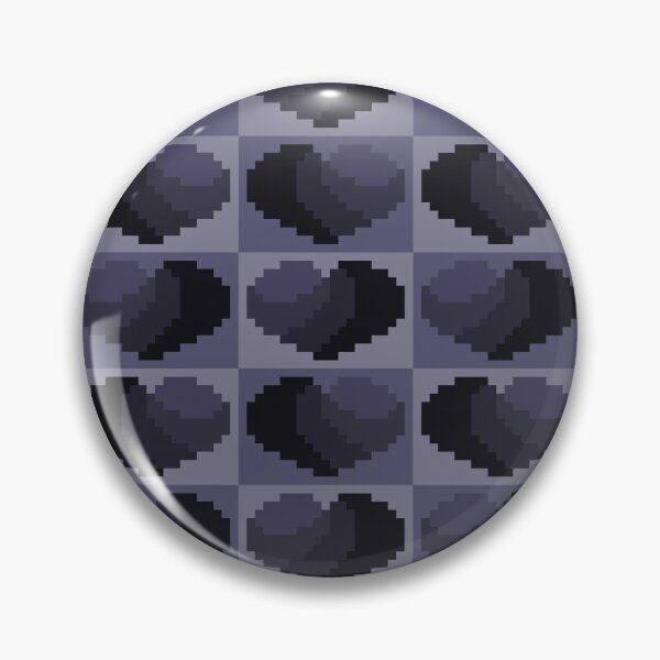 Item preview, Perfect Little Black Pixel Hearts designed and sold by rin3d .