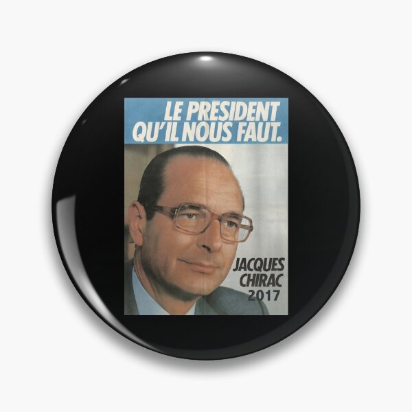 Item preview, Funny Man Le Président Qu'Il Nous Faut 2017 (Chirac) Graphic For Fans designed and sold by Zanedachiii.