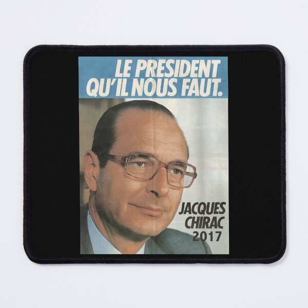 Item preview, Funny Man Le Président Qu'Il Nous Faut 2017 (Chirac) Graphic For Fans designed and sold by Zanedachiii.