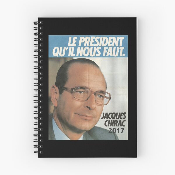 Item preview, Funny Man Le Président Qu'Il Nous Faut 2017 (Chirac) Graphic For Fans designed and sold by Zanedachiii.