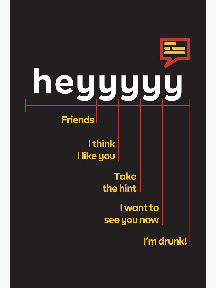 "The Heyyyy Scale Meme Chart Funny" Sticker for Sale by dolapot Redbubble