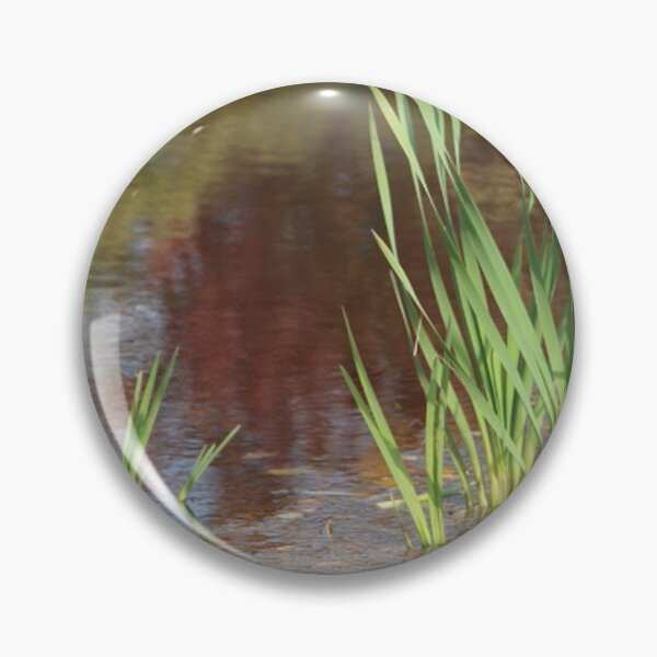 Item preview, Autumn Lake Reflection with Cattails designed and sold by JariHawk.