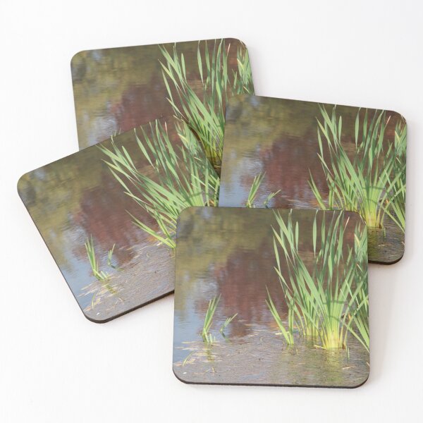 Item preview, Autumn Lake Reflection with Cattails designed and sold by JariHawk.
