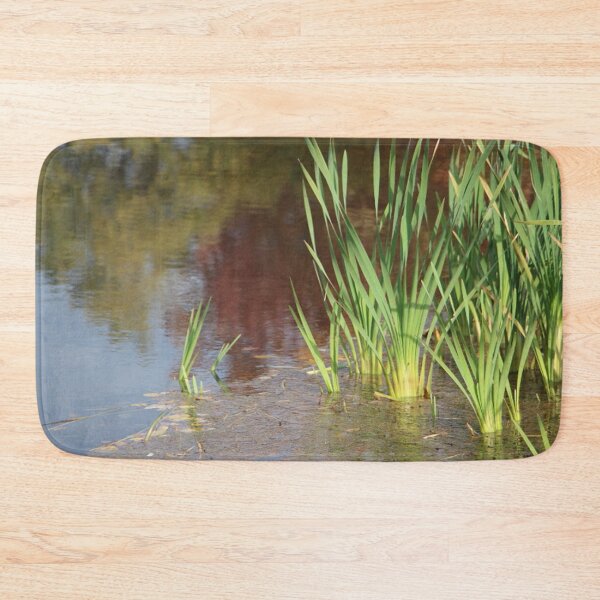 Item preview, Autumn Lake Reflection with Cattails designed and sold by JariHawk.