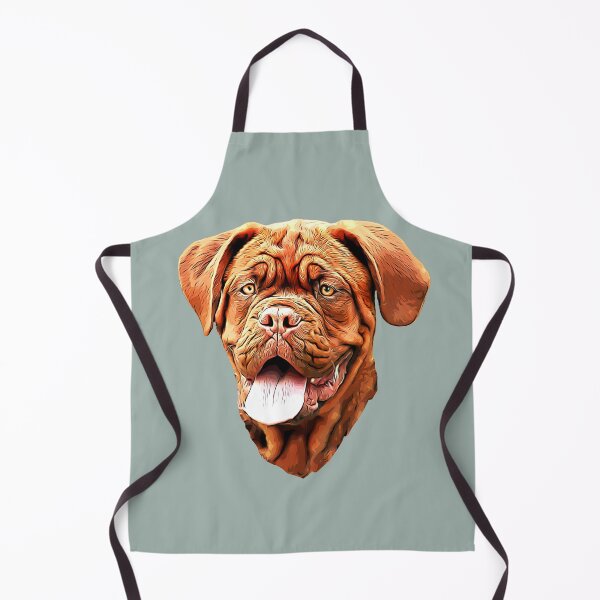Item preview, Dogue de bordeaux French Mastiff Dog Art designed and sold by ElegantCat.