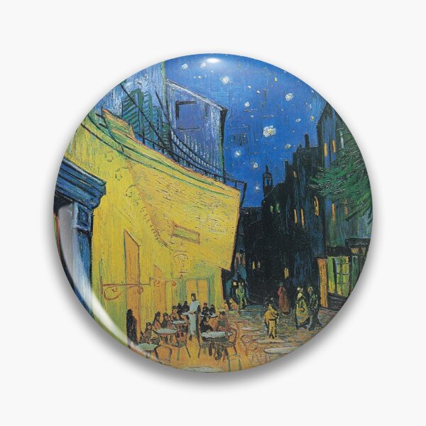 Item preview, Aesthetic Café Terrace at Night by Vincent van Gogh Art Print designed and sold by Eva Vincent.