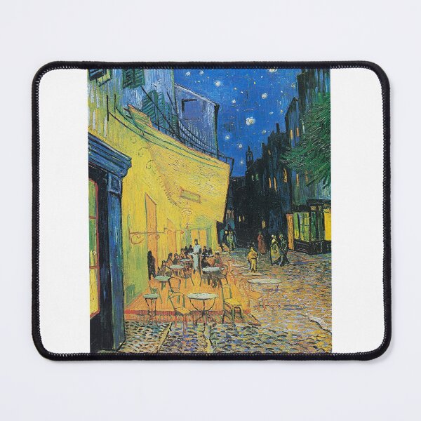 Item preview, Aesthetic Café Terrace at Night by Vincent van Gogh Art Print designed and sold by Eva Vincent.