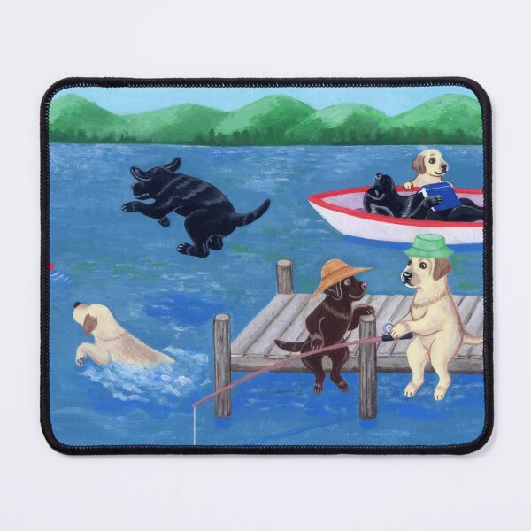 Item preview, Lake Fun Labradors designed and sold by HappyLabradors.
