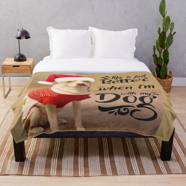 Item preview,  La navidad es mejor con mis perros designed and sold by Sayed1897.