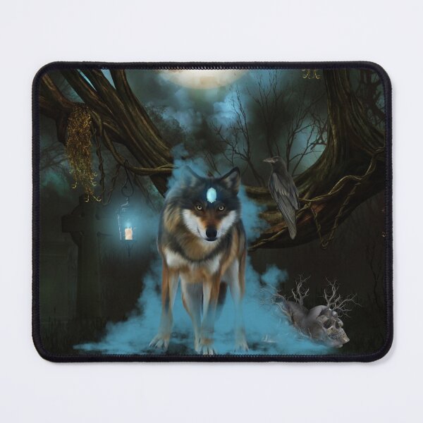 Item preview, Awesome wolf in the night designed and sold by nicky2342.