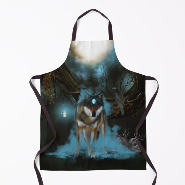Item preview, Awesome wolf in the night designed and sold by nicky2342.