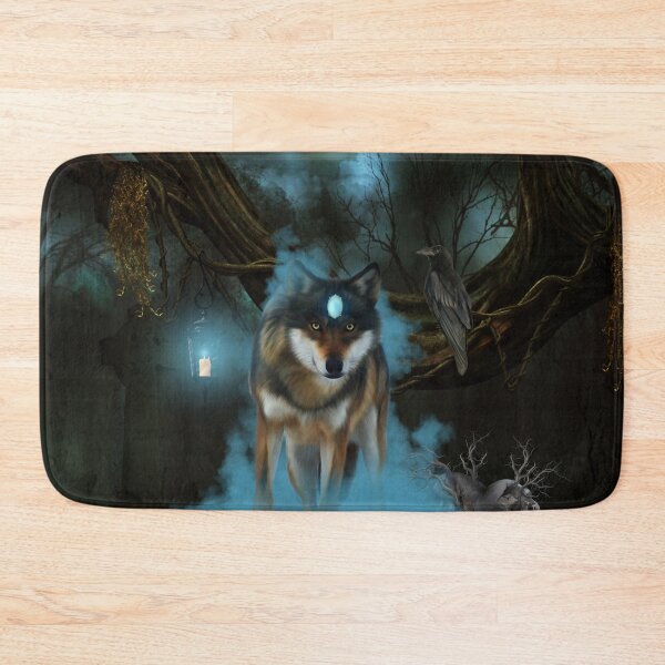 Item preview, Awesome wolf in the night designed and sold by nicky2342.