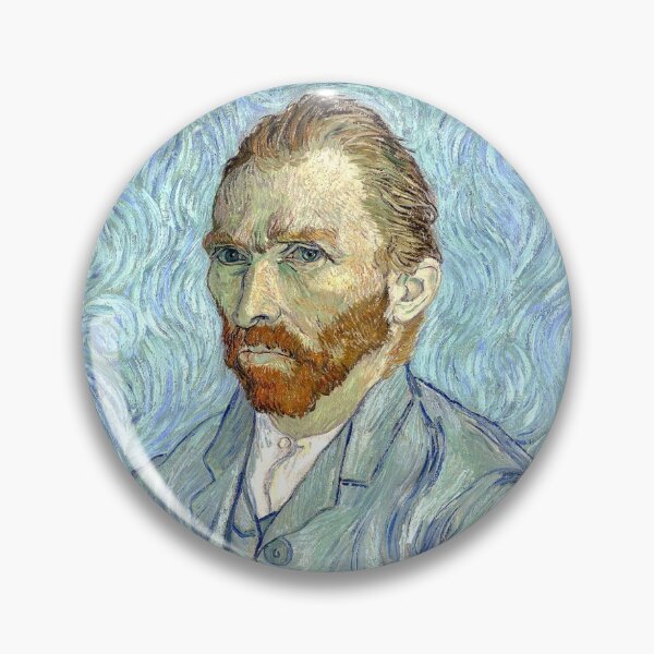 Item preview, Aesthetic Van Gogh Self-Portrait Art Print designed and sold by Eva Vincent.