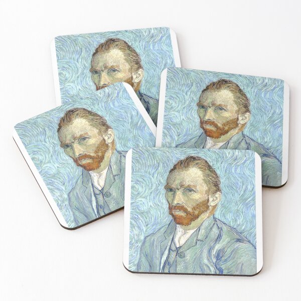 Item preview, Aesthetic Van Gogh Self-Portrait Art Print designed and sold by Eva Vincent.