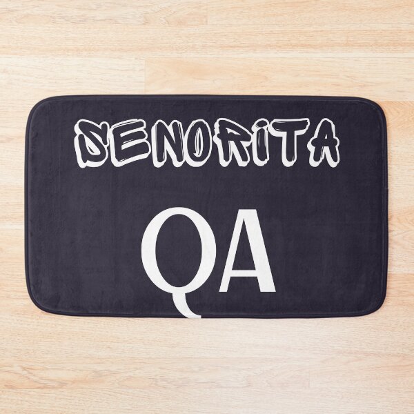 Item preview, Senorita QA Sticker designed and sold by trendingatees.