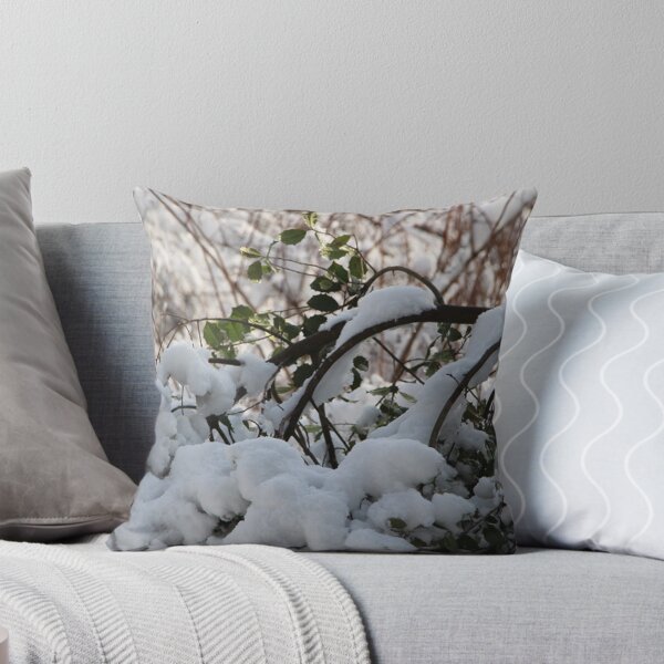 Item preview, Holly Tree Branches Covered with Snow designed and sold by JariHawk.
