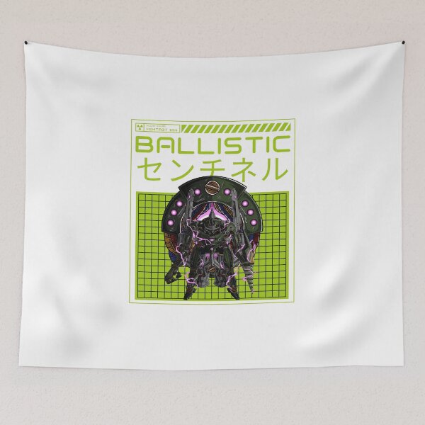 Item preview, Ballistic Mecha Japanese Art designed and sold by TheHillSpruce.