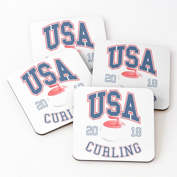 Item preview, USA Curling 2018 designed and sold by vadim-molokov.