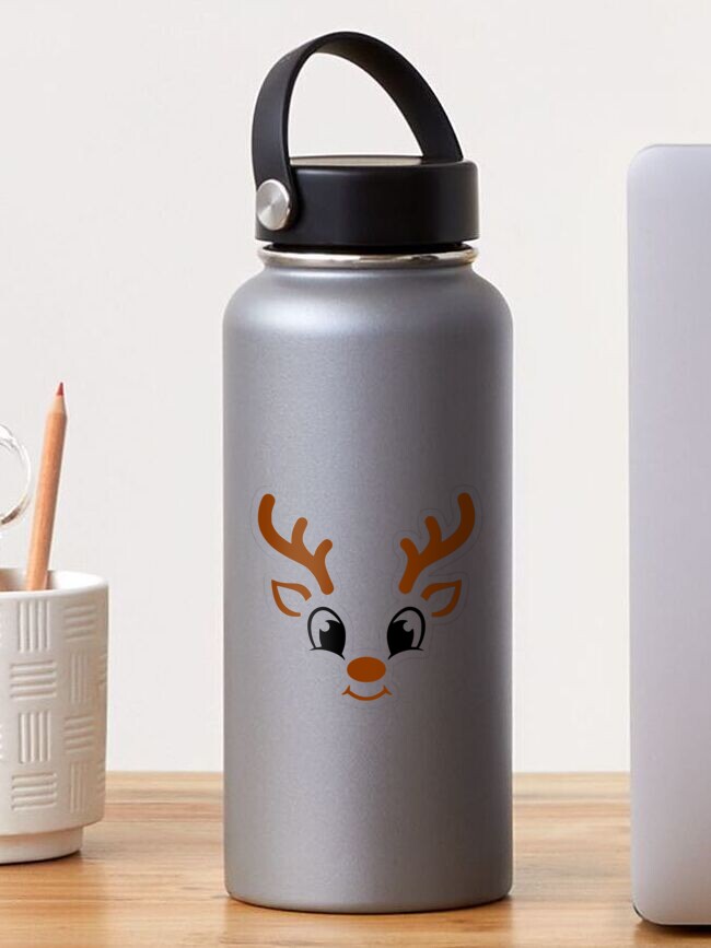 Reindeer Thong Flashing Santa Christmas Flask - 6 oz - Liquid Courage Flasks