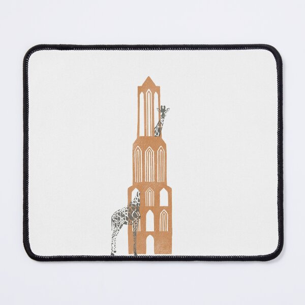 Item preview, Utrechtse dom met giraffe voor kinderkamer designed and sold by StudioCarper.