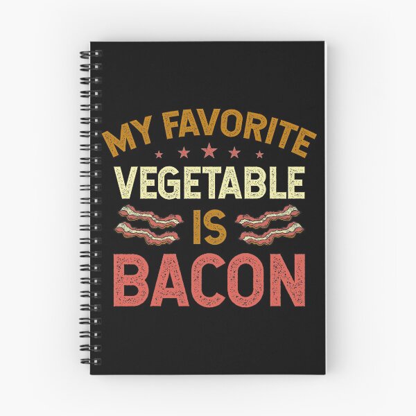 Item preview, My Favorite Vegetable is Bacon Funny Vintage Meat Lover Quote designed and sold by dass-art.