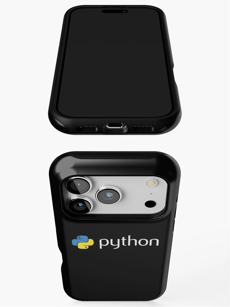 Thumbnail 3 of 4, iPhone Case, Funny Tee Python Programmer Computer Developers Tee designed and sold by CTankdesign.