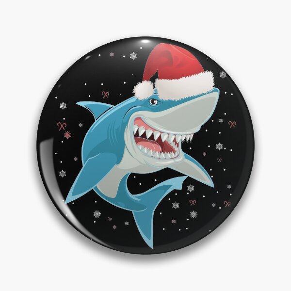 Item preview,  Christmas Jolly Shark - Funny designed and sold by sriniboss758.