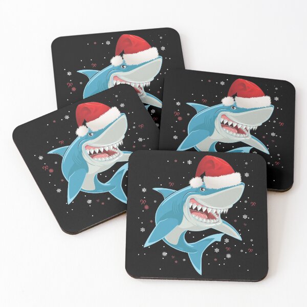 Item preview,  Christmas Jolly Shark - Funny designed and sold by sriniboss758.